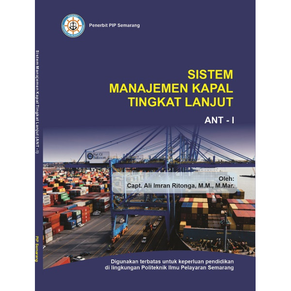 SISTEM MANAJEMEN KAPAL TINGKAT LANJUT ANT - I