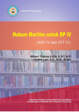 Hukum Maritim untuk DP – IV (ANT IV dan ATT IV)