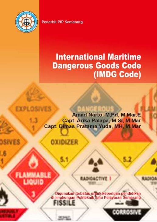 International Maritime Dangerous Goods Code Imdg Code